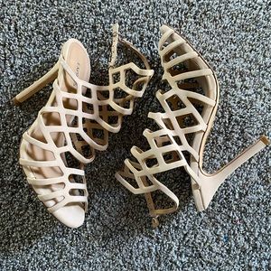 Express strappy heels